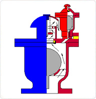 Non Slam Air Cushion Valve